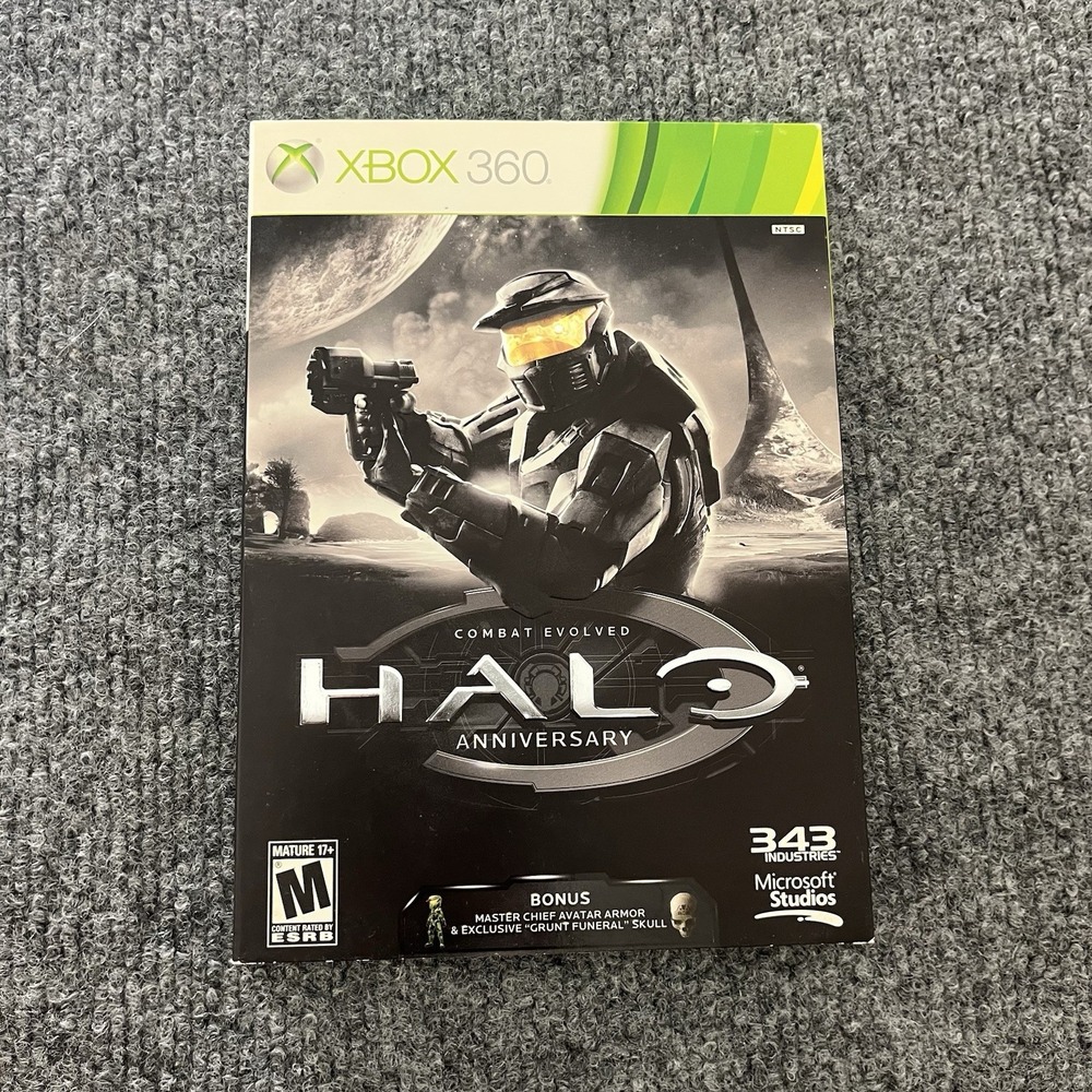 Halo Combat Evolved Anniversary Xbox 360 Complete in Box